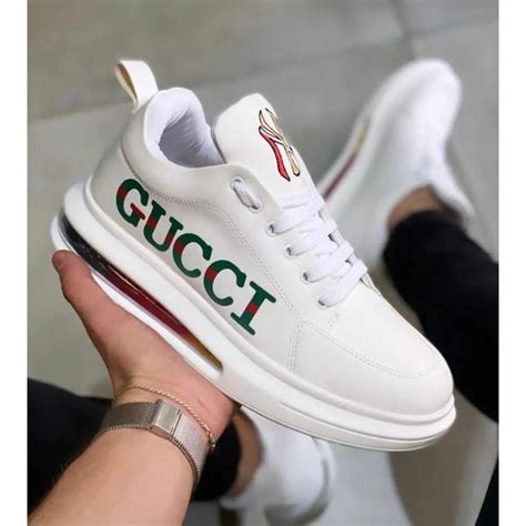 tenis gucci masculino branco|Tênis Gucci Original no Brasil com Preço de Outlet.